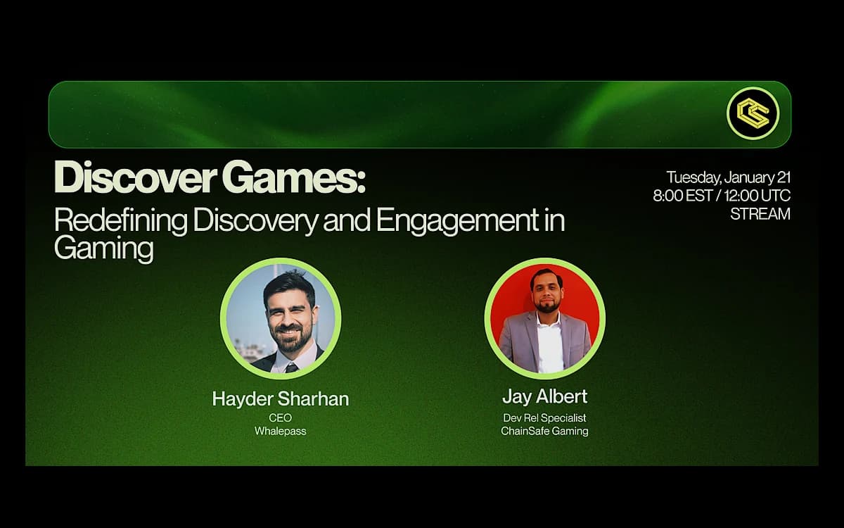 Discover Games platform stream